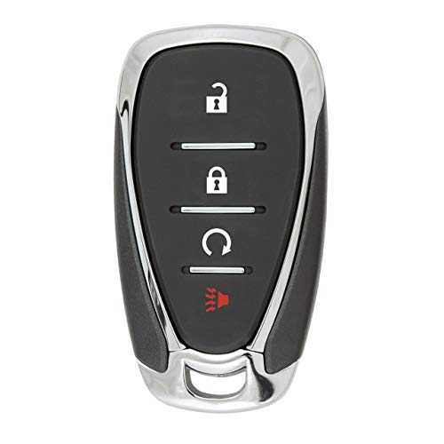 Keyless2Go Replacement for 4 Button Proximity Smart Key for Chevrolet HYQ4AA 13585722