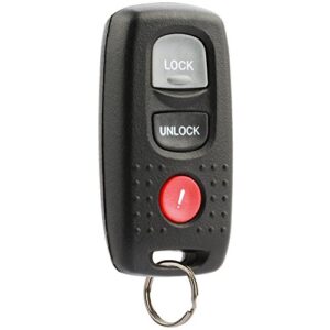 car key fob keyless entry remote fits 2007 2008 2009 mazda 3 (kpu41794, 41794)