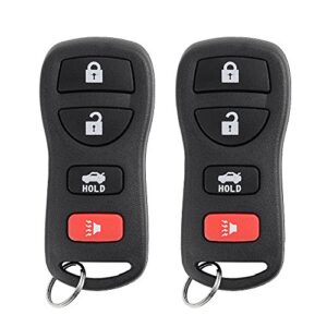 compatible for 2002-2006 infiniti q45 keyless entry remote control car key fob replacement for kbrastu15(pack of 2)