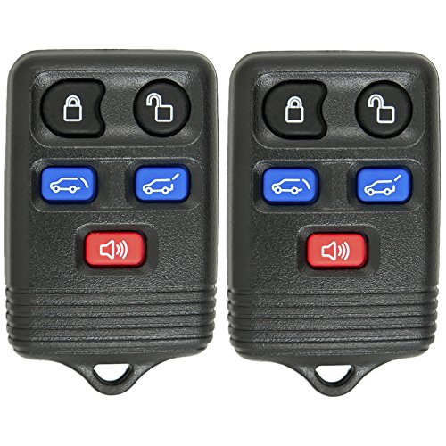 Keyless2Go Replacement for Keyless Entry Remote Car Key Fob Vehicles That Use CWTWB1U551, Self-Programming - 2 Pack