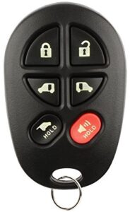 discount keyless replacement hatch van doors key fob car entry remote for toyota sienna gq43vt20t