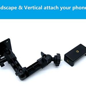 AceTaken Phone Wall Mount Holder Bracket Compatible with iPhone 14 13 12,11,XR,X,iPhone 8,8 Plus,7,7 Plus