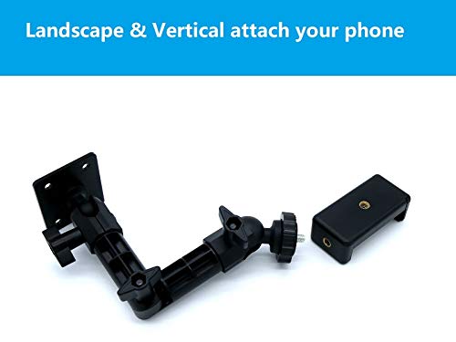 AceTaken Phone Wall Mount Holder Bracket Compatible with iPhone 14 13 12,11,XR,X,iPhone 8,8 Plus,7,7 Plus