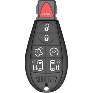 7 button replacement car key fob keyless entry remote m3n5wy783x iyz-c01c for 2008-2015 chrysler town and country,2008-2014 dodge grand caravan