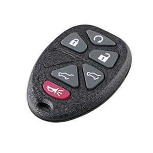 Key Fob Keyless Entry Remote fits 2007-2014 Chevy Tahoe Suburban Cadillac Escalade GMC Yukon (fits Part # 15913427, 20869057, 22756462), Set of 2