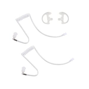 ks k-storm replacement acoustic tube with earmold compatible for acoustic tube earpiece
