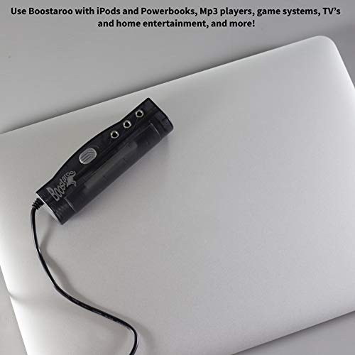 Upbeat Audio T613-BNC Boostaroo for All Audio Application – Increases Audio Output of PCs, MP3s, Laptops, DVD Players & More – Long Battery Life & Great Sound Quality