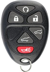 keylessoption keyless entry remote control car key fob replacement for ouc60270, 15913427