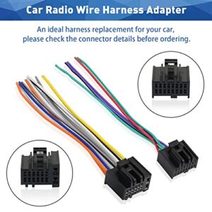 Car Radio Stereo Wiring Harness Compatible with GMC/Chevrolet/Buick Stereo Wire Connector Adapter