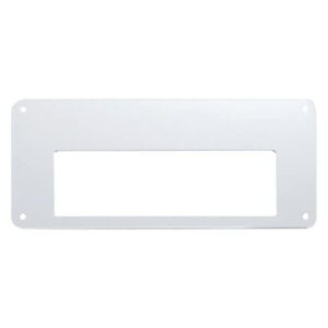 united pacific 21909 stainless steel cobra 29 radio face plate for freightliner