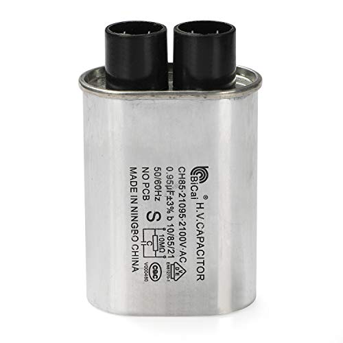 BlueNatHxRPR 0.95 MFD uF Microwave Capacitor Compatible for GE WB27X10968 and Others