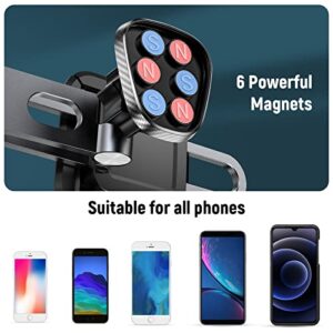 Mindsky Magnetic Phone Mount for Tesla 3 / Y/S/X, Mustang Mach-E Accessories Cellphone Holder for Car Monitor/Dashboard