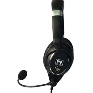 UFQ A7 ANR Aviation Headset- 2021 Version with Metal Shaft More Durable -A7 Could be a Small Version Bxxx X-20 BUT More Comfortable Clear Communication Great Sound Quality for Music with MP3 Input