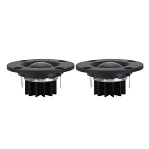 2Pcs Tweeter Treble Speaker HiFi Speaker 30W 6¦¸ Silk Film Dome Tweeter Full Range Audio Speaker