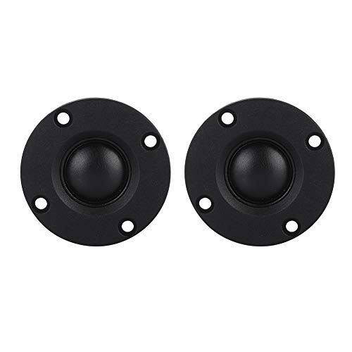 2Pcs Tweeter Treble Speaker HiFi Speaker 30W 6¦¸ Silk Film Dome Tweeter Full Range Audio Speaker