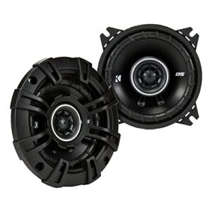 (2) kicker 43dsc404 4-inch 4 ohm coaxial car speakers – (1) pair