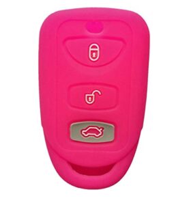 smart key fob covers case protector keyless remote holder for hyundai elantra genesis sonata kia sorento forte optima.