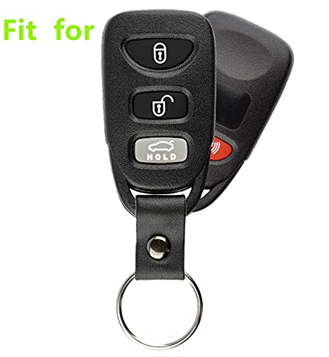 Smart Key Fob Covers Case Protector Keyless Remote Holder for Hyundai Elantra Genesis Sonata Kia Sorento Forte Optima.