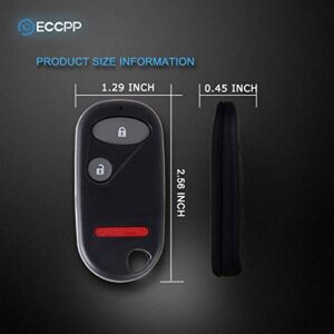 ECCPP OUCG8D344HA key fob Replacement for 3 Buttons Keyless Entry Remote Key Fob 02-10 for H onda CIVIC CR-V ELEMENT OUCG8D-344H-A (Pack of 1)