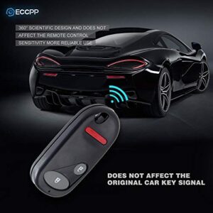 ECCPP OUCG8D344HA key fob Replacement for 3 Buttons Keyless Entry Remote Key Fob 02-10 for H onda CIVIC CR-V ELEMENT OUCG8D-344H-A (Pack of 1)