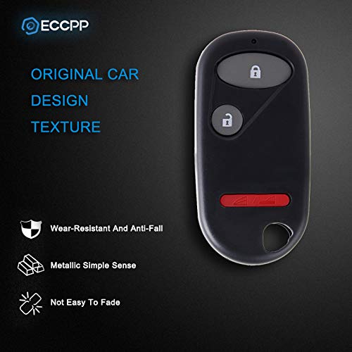 ECCPP OUCG8D344HA key fob Replacement for 3 Buttons Keyless Entry Remote Key Fob 02-10 for H onda CIVIC CR-V ELEMENT OUCG8D-344H-A (Pack of 1)