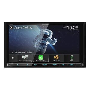 kenwood dmx957xr 6.8″ digital media touchscreen receiver w/ apple carplay and android auto