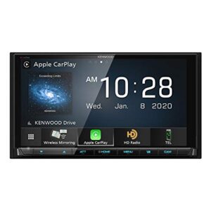 Kenwood DMX957XR 6.8" Digital Media Touchscreen Receiver w/ Apple CarPlay and Android Auto