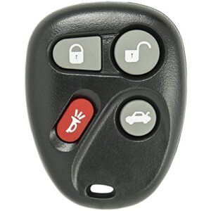 keyless2go replacement for keyless entry car key fob vehicles that use 4 button l2c0005t 12223130-50 remote