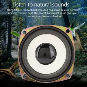 eboxer-1 3 Inch Mini Full Frequency Audio Speaker,4ohm 5W High Sensitivity Loudspeaker, Full Range Audio Speaker Stereo Woofer Loudspeaker,Home Stereo woofer Speaker for Multimedia Sound Box DIY