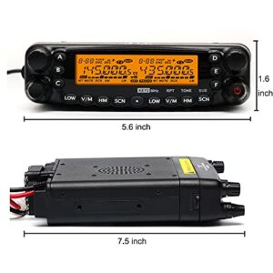 TYT TH-7900 Mobile Radio 50W Dual Band VHF/UHF Vehicle Transceiver with Cable