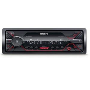 Sony DSX-A410BT Single Din Bluetooth Front USB AUX Car Stereo Digital Media Receiver (No CD Player)