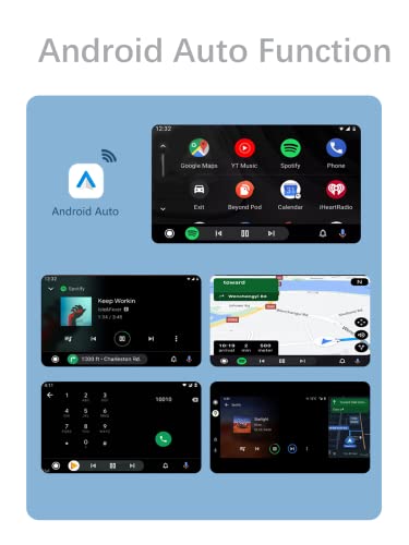 Carplay Ai Box Android 12, Wireless Car AI Box,Carplay Android Auto Video Box with 4G Cellular,4GB+64GB,8Core,Android10.0,Built-in Navigation,Support SIM&TF Card Bluetooth (4+64G)