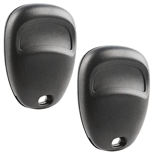 Replacement for 1999-2005 Chevrolet GMC 4-Button Keyless Entry Remote PN: 15043458 KOBLEAR1XT (Set of 2)