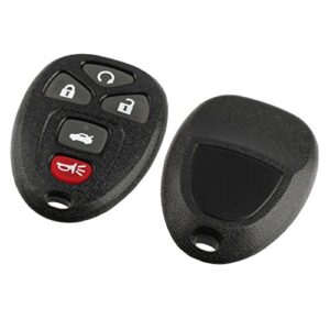 fits Part # 22733524 Shell Case & Pad Key Fob Keyless Entry Remote (No Electronics)