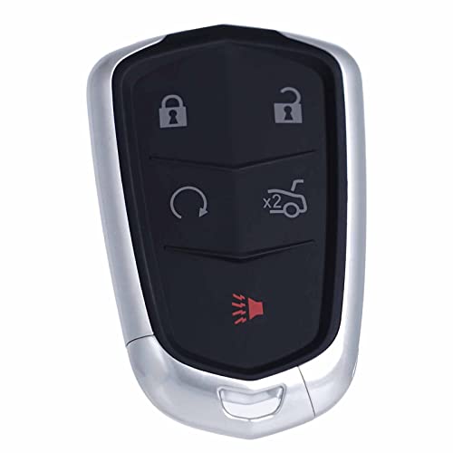 Key Fob Replacement Compatible for Cadillac ATS XTS 2015 2016 2018 2019 CTS 2014-2019 Proximity Smart Keyless Entry Remote Control Remote Start 13580811 315Mhz 13594024 HYQ2AB 1358539 13598507