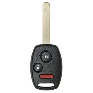 keyless2go replacement for keyless entry remote key for 3 button mlbhlik-1t and 35111-swa-306 (1 pack)