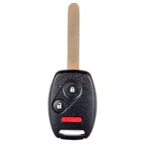 cciyu 1x replacement ignition key fob keyless entry car remote replacement for honda cr-v for honda fit for accord crosstour cr-z insight fcc 35118tp6-a00 35118-tm8-a00