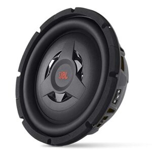 jbl club ws1000 – 10” shallow mount subwoofer w/ssi™ (selectable smart impedance) switch from 2 to 4 ohm