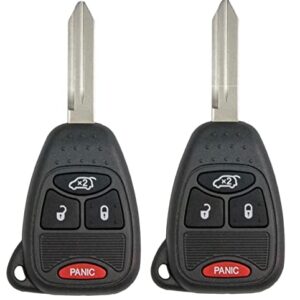 KEY2U Keyless Entry Remote Control Car Key Fob Replacement for OHT692427AA OHT692713AA (Pack of 2) Key
