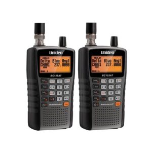uniden bearcat bc125at 500 alpha tagged channel bearcat handheld scanner (2-pack)