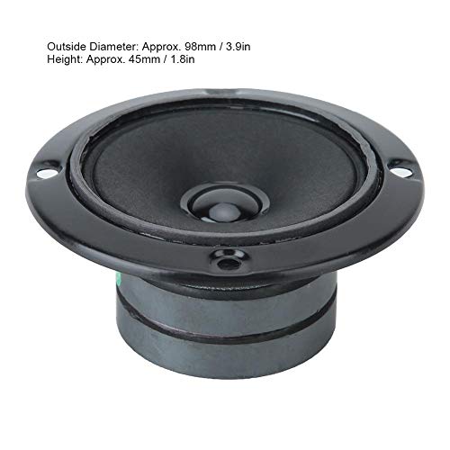 Ciglow 4Ohm Full-Range Speaker 20W Tweeter KTV Audio Dual Magnetic Speaker for DIY Tweeter Speakers