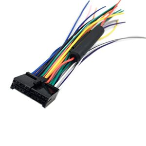 allmost wire harness compatible with 20 pins be9acp, be10acp, be7acp, black
