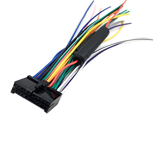 Allmost Wire Harness Compatible with 20 Pins BE9ACP, BE10ACP, BE7ACP, Black