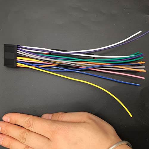 Allmost Wire Harness Compatible with 20 Pins BE9ACP, BE10ACP, BE7ACP, Black