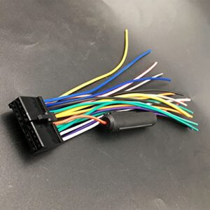 Allmost Wire Harness Compatible with 20 Pins BE9ACP, BE10ACP, BE7ACP, Black