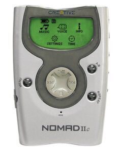 creative labs nomad ii c 64 mb mp3 player