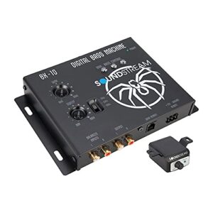 for soundstream bx-10 digital bass processor with remote + 1.5ft rca cable epicenter