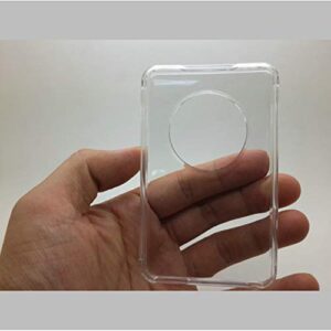 for iPod Classic Case,Clear Hard Snap-on Case Cover for Apple iPod Classic 6th 7th 80GB, 120GB Thin 160GB and iPod Video 5th 30gb + Screen Protector(10.5mm Thickness Thin Version)