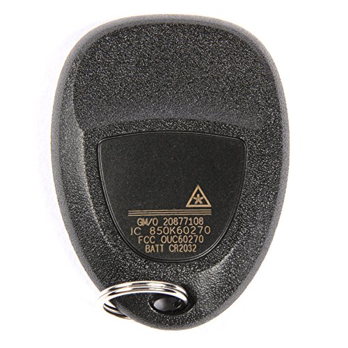 GM Genuine Parts 20877108 4 Button Keyless Entry Remote Key Fob