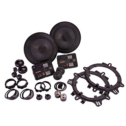 KICKER 47KSS6504 KS Series 6.5" Component System with 1" Tweeters, 4ohm